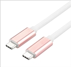 新品USB3.1 Type-C数据线金属外壳公转公高速充电线