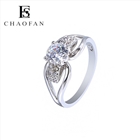 时尚欧美复古水晶钻戒指 欧美钻时尚个性女式戒指